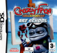 Crazy Frog Collectables Art School PAL Nintendo DS PAL box art
