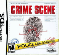 Crime Scene Nintendo DS US box art