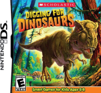 Digging for Dinosaurs Nintendo DS US box art
