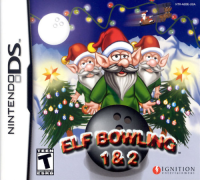 Elf Bowling 1 & 2 Nintendo DS  box art