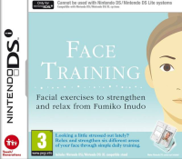 Face Training PAL Nintendo DS  box art