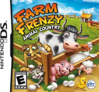 Farm Frenzy: Animal Country Nintendo DS US box art
