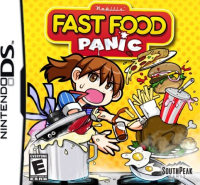 Fast Food Panic Nintendo DS  box art