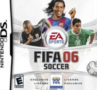 FIFA 06 PAL Nintendo DS PAL box art