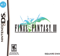 Final Fantasy III Nintendo DS US box art