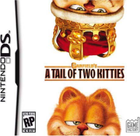 Garfield A Tail of Two Kitties PAL Nintendo DS PAL box art