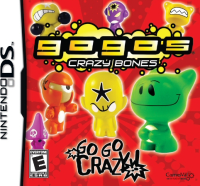 Gogo's Crazy Bones PAL Nintendo DS  box art