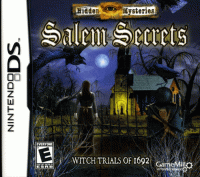 Hidden Mysteries Salem Secrets Nintendo DS US box art