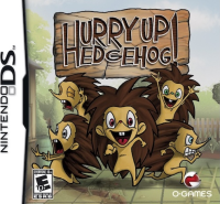 Hurry Up Hedgehog Nintendo DS  box art