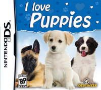 I Love Puppies Nintendo DS box art