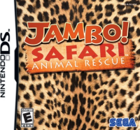Jambo! Safari Animal Rescue Nintendo DS US box art