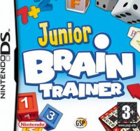 Junior Brain Trainer PAL Nintendo DS PAL box art