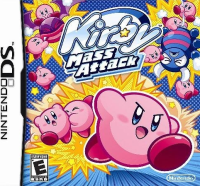 Kirby: Mass Attack Nintendo DS US box art
