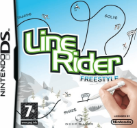 Line Rider Freestyle PAL Nintendo DS  box art