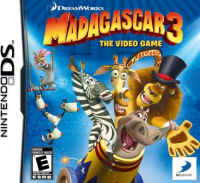 Madagascar 3 Nintendo DS US box art