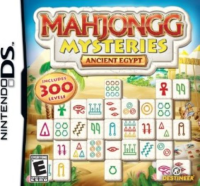 Mahjongg Mysteries: Ancient Egypt Nintendo DS US box art