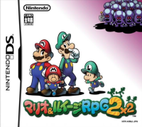 Mario & Luigi RPG 2X2 JP Nintendo DS box art