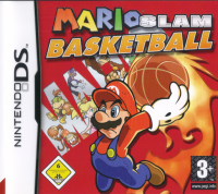Mario Slam Basketball PAL Nintendo DS PAL box art