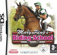 Mary King's Riding School PAL Nintendo DS  box art