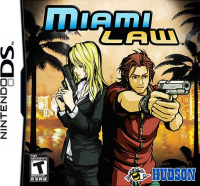 Miami Law Nintendo DS  box art