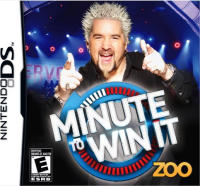 Minute to Win It Nintendo DS US box art