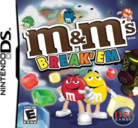 M&M's Break'Em Nintendo DS US box art