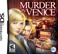 Murder in Venice Nintendo DS  box art