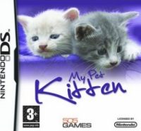 My Pet Kitten PAL Nintendo DS  box art