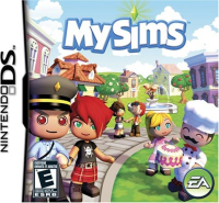 MySims Nintendo DS US box art