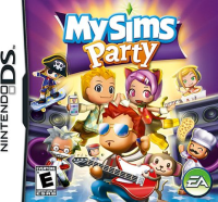 MySims Party PAL Nintendo DS PAL box art