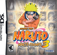 Naruto Ninja Council 3 Nintendo DS US box art