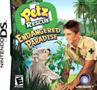 Planet Rescue: Endangered Island PAL Nintendo DS PAL box art