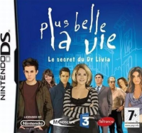 Plus Belle La Vie: Le Secret du Dr Livia PAL Nintendo DS  box art