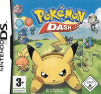 Pokemon Dash PAL Nintendo DS PAL box art