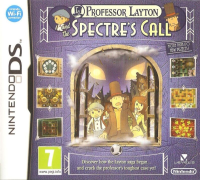 Professor Layton and the Spectre's Call PAL Nintendo DS PAL box art
