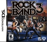 Rock Band 3 PAL Nintendo DS PAL box art
