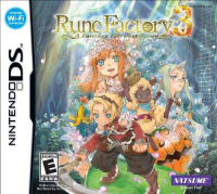 Rune Factory 3 A Fantasy Harvest Moon PAL Nintendo DS PAL box art