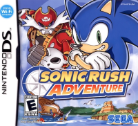 Sonic Rush Adventure PAL Nintendo DS PAL box art
