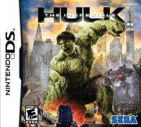 The Incredible Hulk PAL Nintendo DS box art