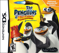 The Penguins Of Madagascar PAL Nintendo DS PAL box art