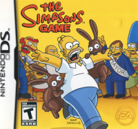 The Simpsons Game PAL Nintendo DS PAL box art