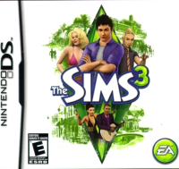 The Sims 3 PAL Nintendo DS box art