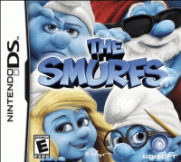 The Smurfs PAL Nintendo DS PAL box art
