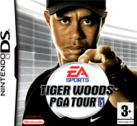 Tiger Woods PGA Tour PAL Nintendo DS PAL box art