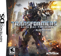 Transformers: Dark of the Moon Autobots PAL Nintendo DS PAL box art