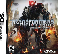 Transformers: Dark of the Moon Decepticons PAL Nintendo DS PAL box art
