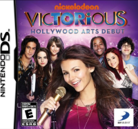 Victorious Hollywood Arts Debut PAL Nintendo DS PAL box art