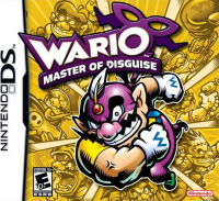 Wario Master of Disguise Nintendo DS  box art