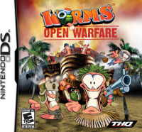 Worms Open Warfare PAL Nintendo DS PAL box art