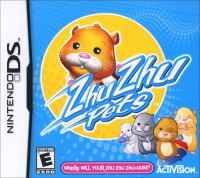 Zhu Zhu Pets PAL Nintendo DS  box art